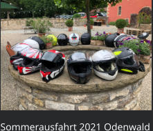 Sommerausfahrt 2021 Odenwald