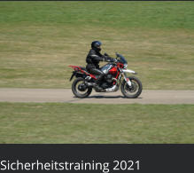 Sicherheitstraining 2021