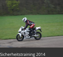Sicherheitstraining 2014