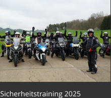 Sicherheitstraining 2025