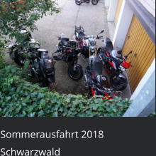 Sommerausfahrt 2018 Schwarzwald