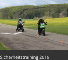 Sicherheitstraining 2019