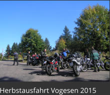 Herbstausfahrt Vogesen 2015