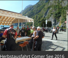 Herbstausfahrt Comer See 2016