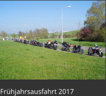 Frühjahrsausfahrt 2017