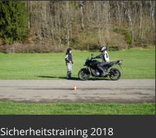 Sicherheitstraining 2018