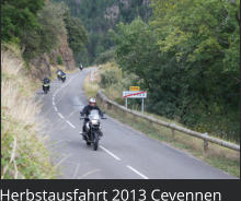 Herbstausfahrt 2013 Cevennen