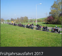 Frühjahrsausfahrt 2017