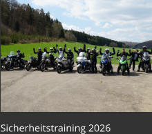 Sicherheitstraining 2026