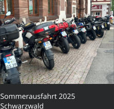 Sommerausfahrt 2025 Schwarzwald