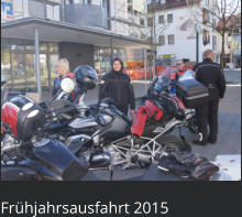Frühjahrsausfahrt 2015