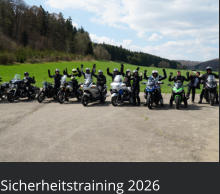 Sicherheitstraining 2026